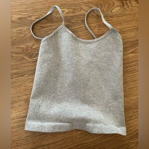 Free People Movement Gray Tank Top